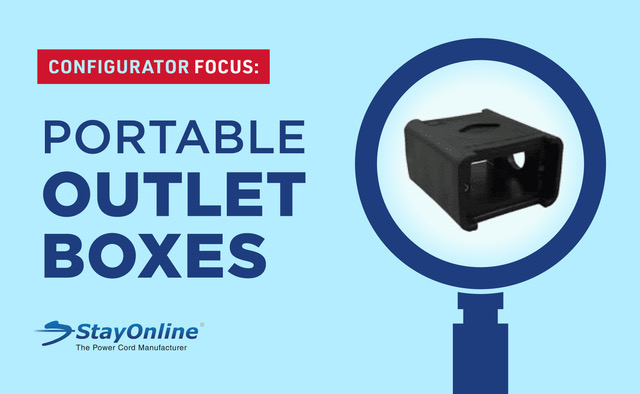 Configurator Focus - Custom Portable Outlet Boxes Graphic